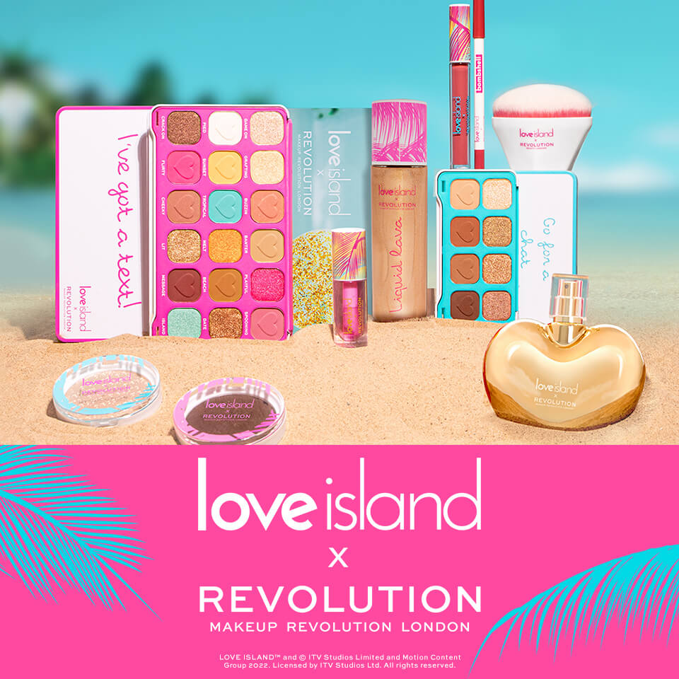 The Summer's Hottest Bombshell, The Love Island x Revolution collection is here!